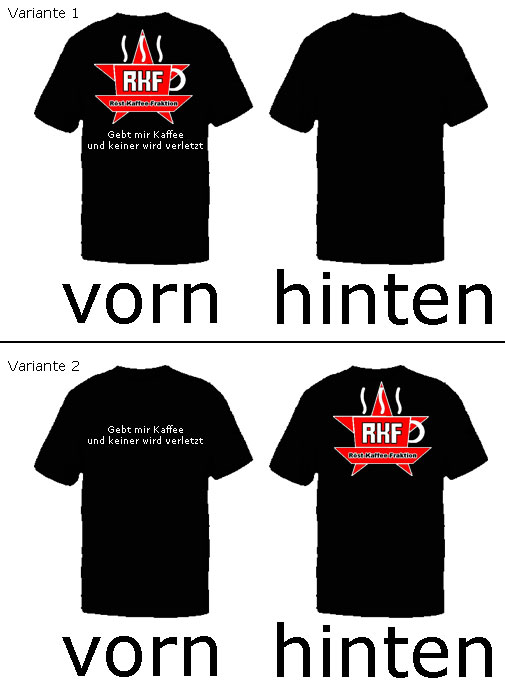 Logo und Schriftzug vorn; Schriftzug vorn & Logo hinten